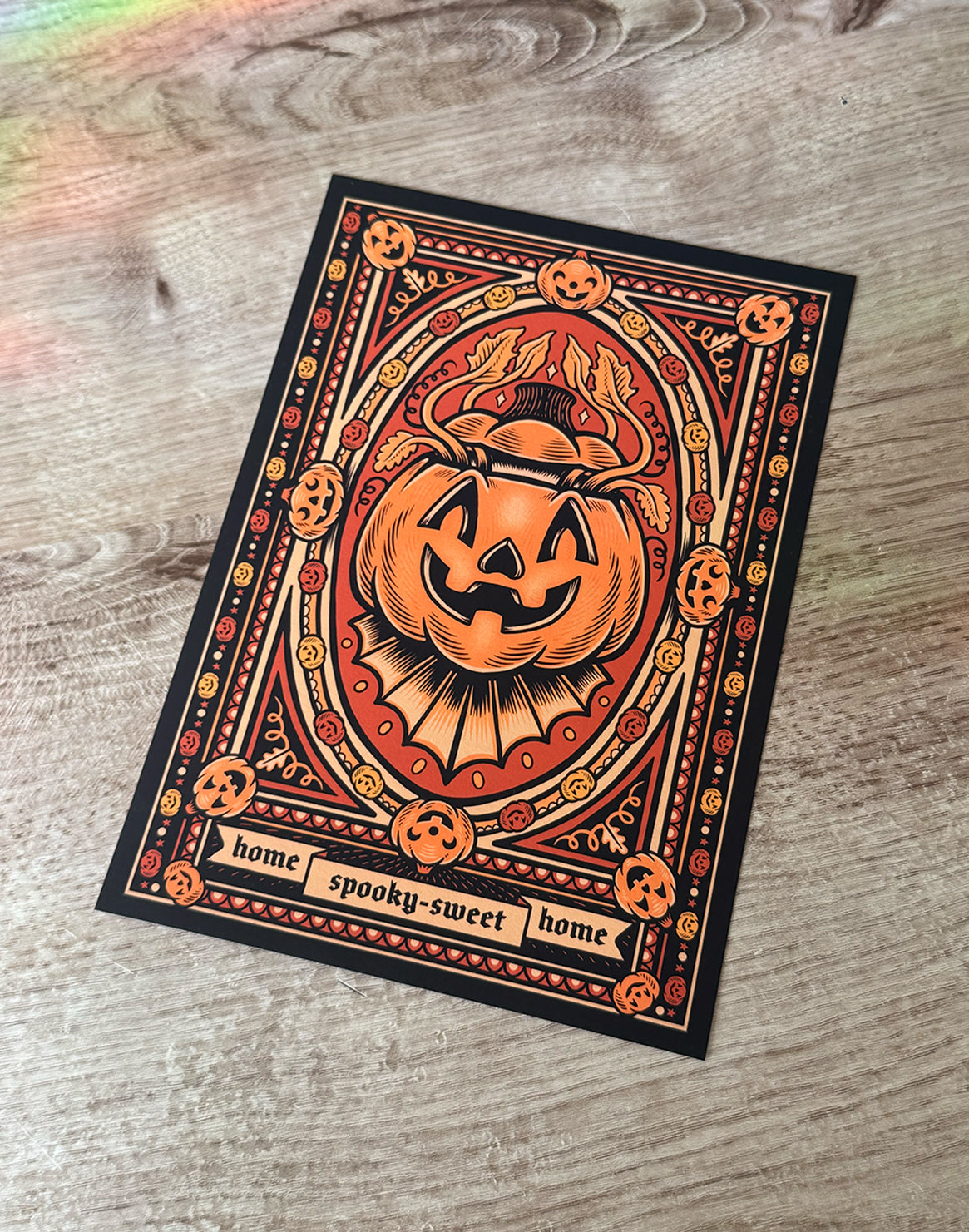 Home Spooky Sweet Home | Fine Art Print | Halloween Wall Art
