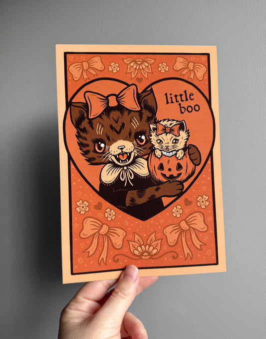 Little Boo | Fine Art Print | Halloween Wall Art