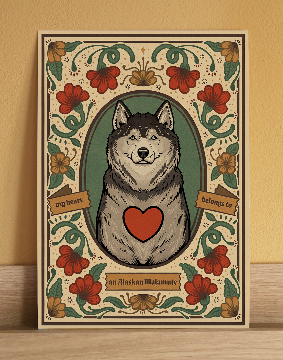 Alaskan Malamute | Fine Art Print |