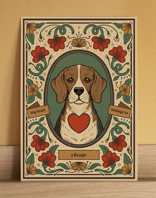 Beagle | Fine Art Print |