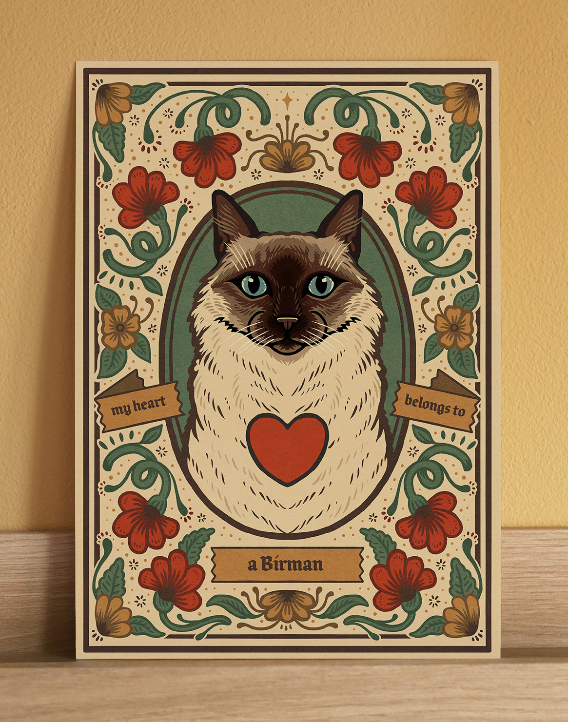 Birman Cat | Fine Art Print