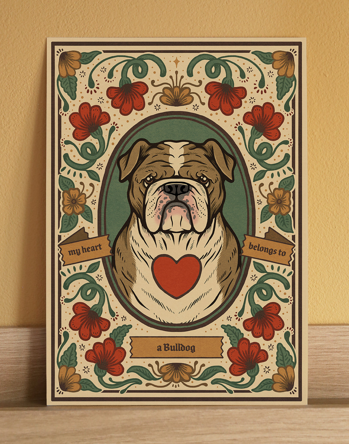 Bulldog | Fine Art Print |