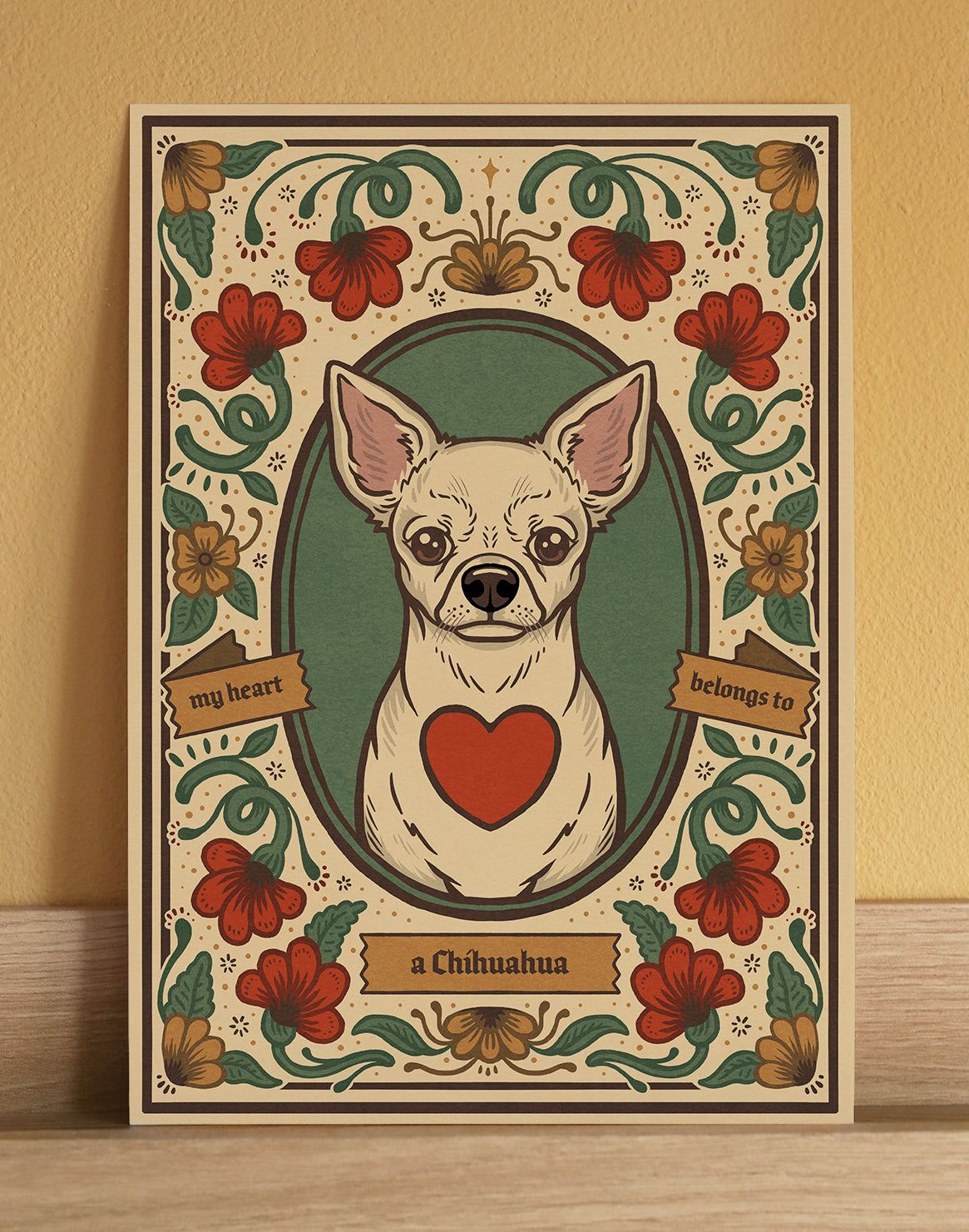 Chihuahua | Fine Art Print | White