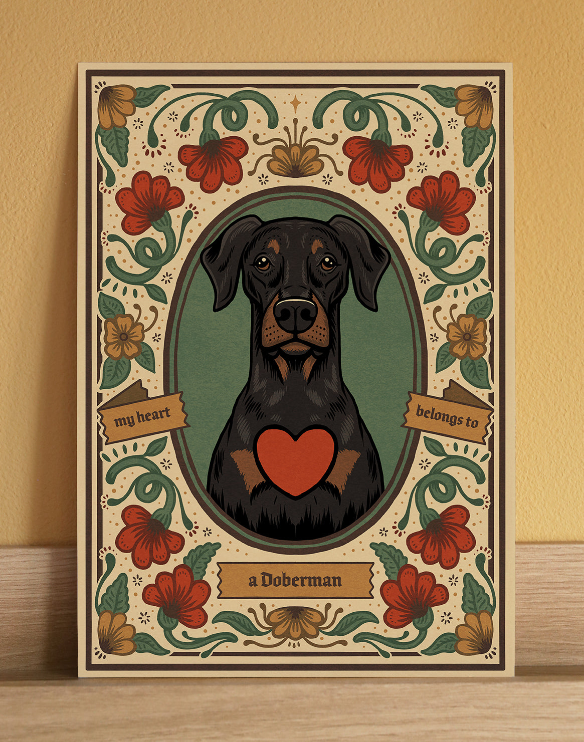 Doberman | Fine Art Print