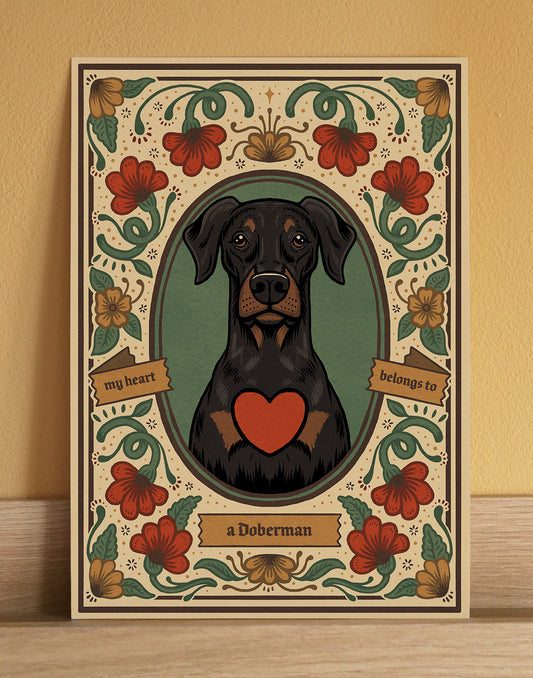 Doberman | Fine Art Print