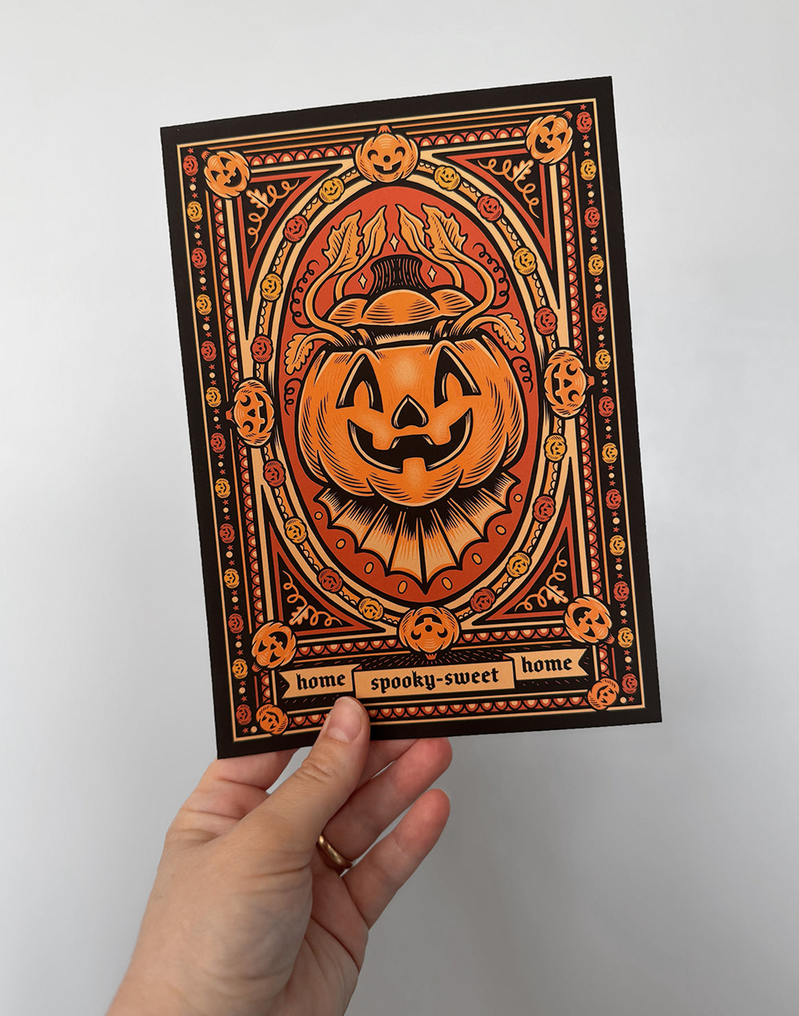 Home Spooky Sweet Home | Fine Art Print | Halloween Wall Art