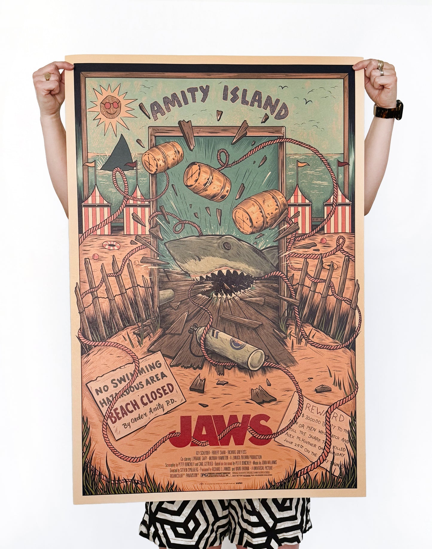 Jaws Movie Poster | Officially Licenced
