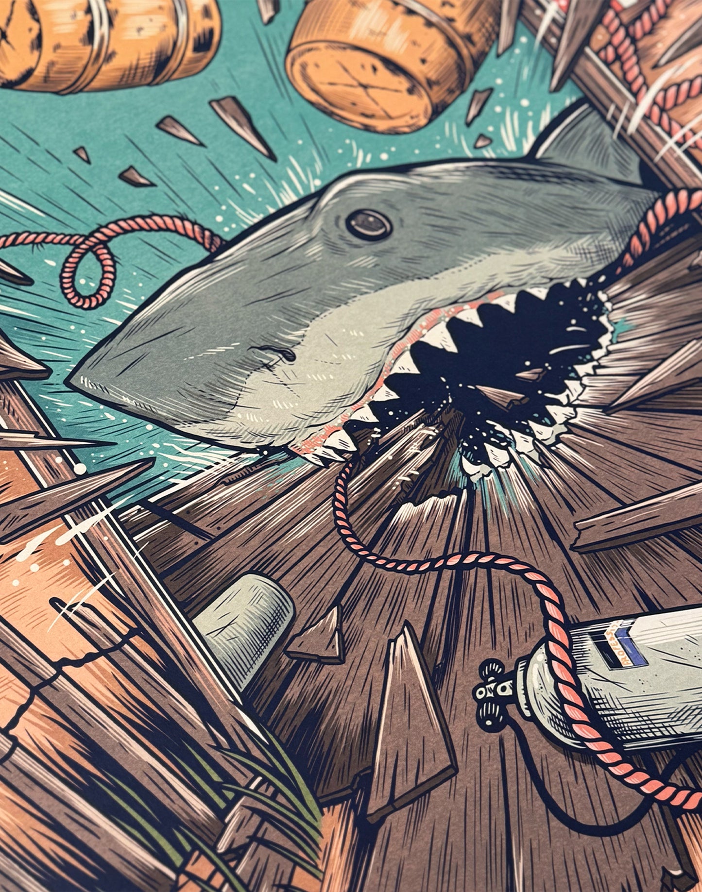 Jaws Movie Poster | Officially Licenced