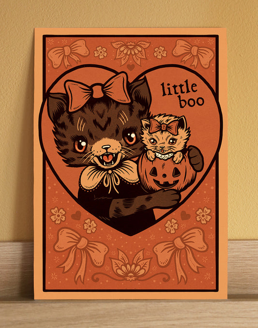 Little Boo | Fine Art Print | Halloween Wall Art