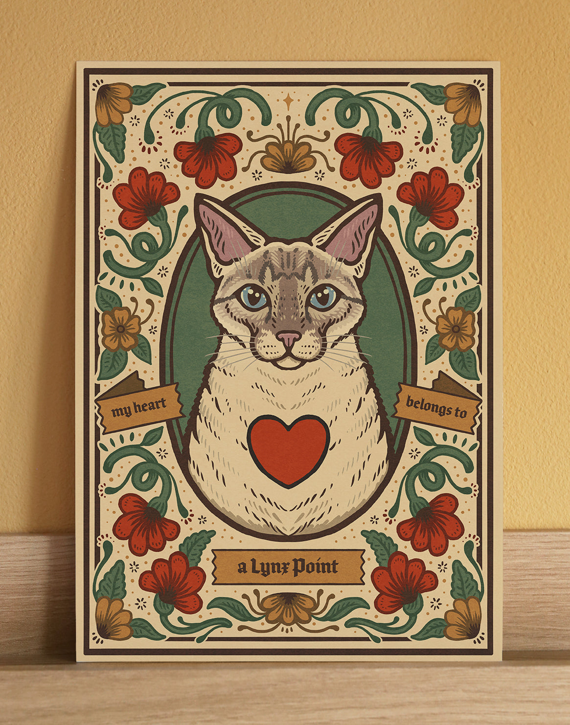Lynx Point Art Print