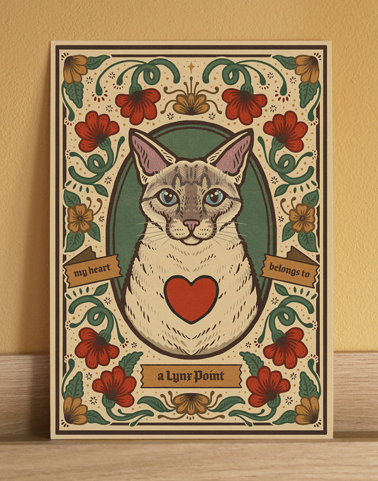Lynx Point Art Print