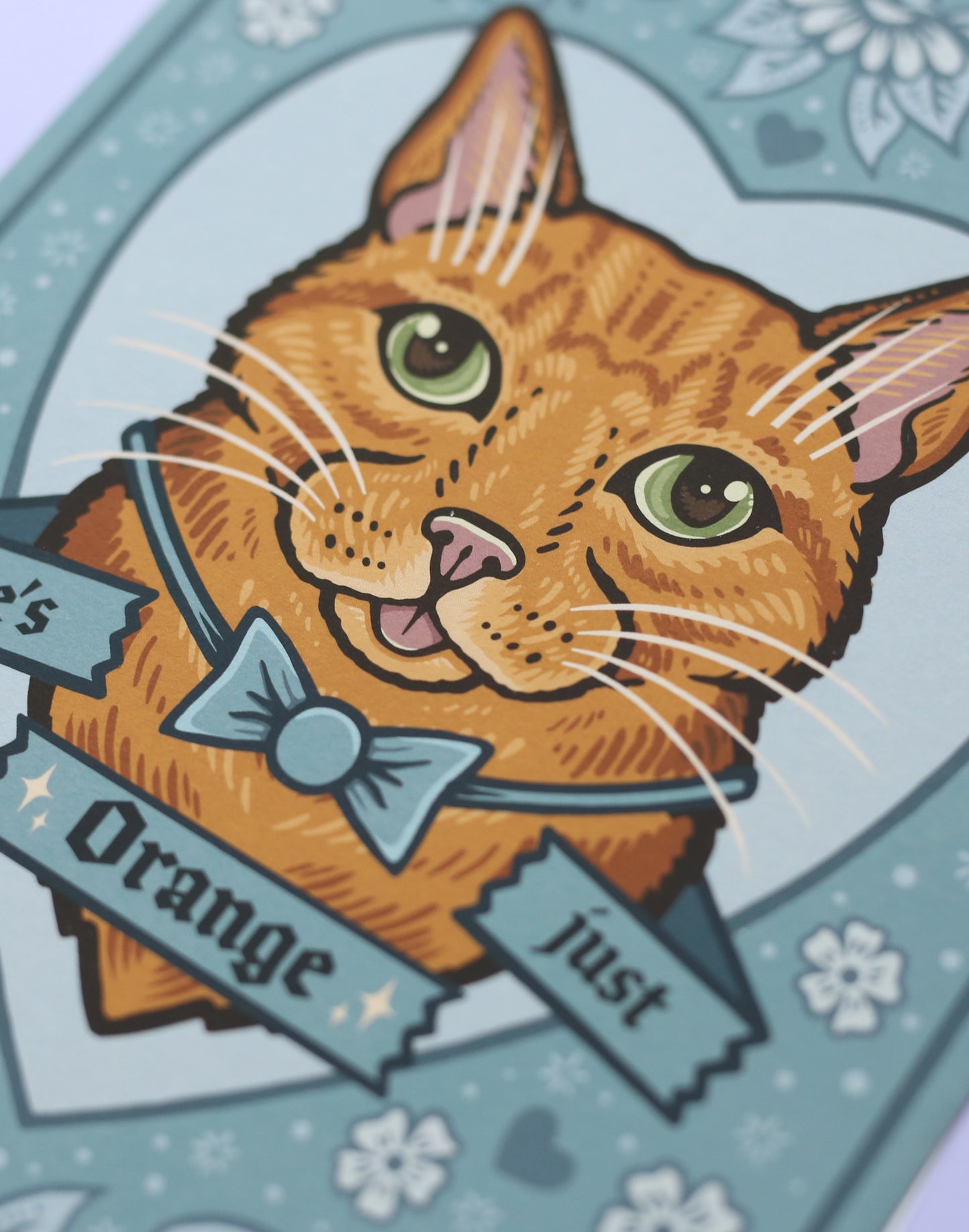 He's Just Orange | Orange Cat | Fine Art Print