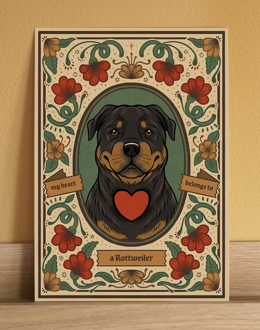 Rottweiler | Fine Art Print |