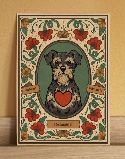Schnauzer | Fine Art Print |