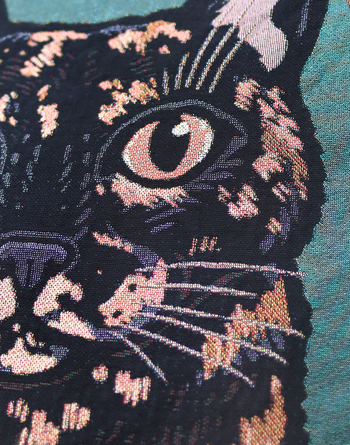 Tortoiseshell Cat Woven Blanket | Made To Order |