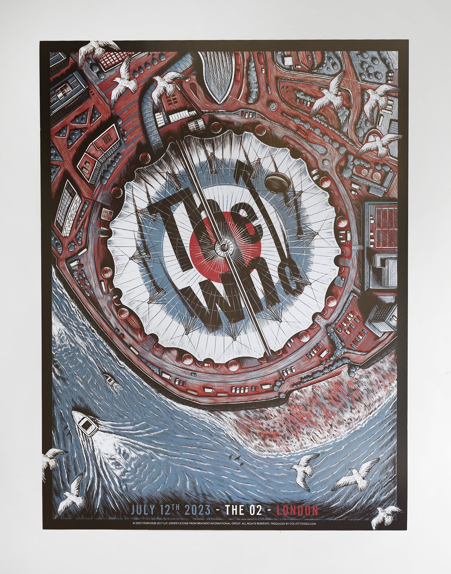 The Who | Officially Licenced | 2023 London - The O2 | Damaged