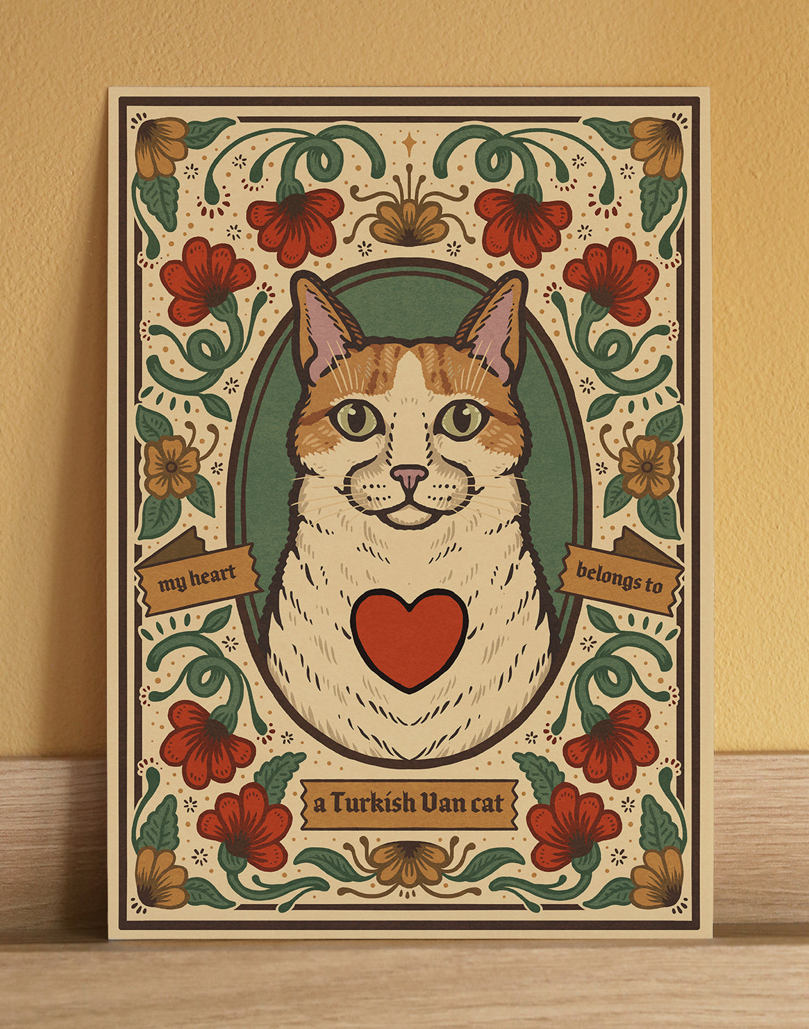 Turkish Van Cat | Fine Art Print