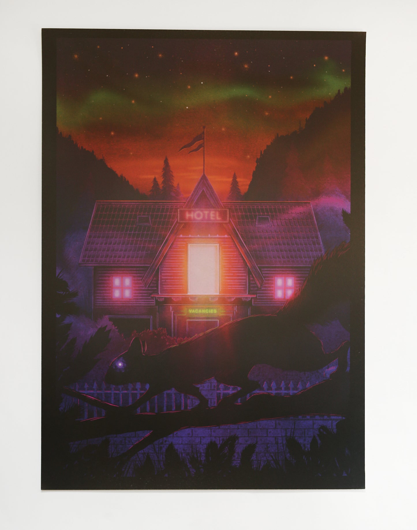 Vacancies Art Print | Damaged