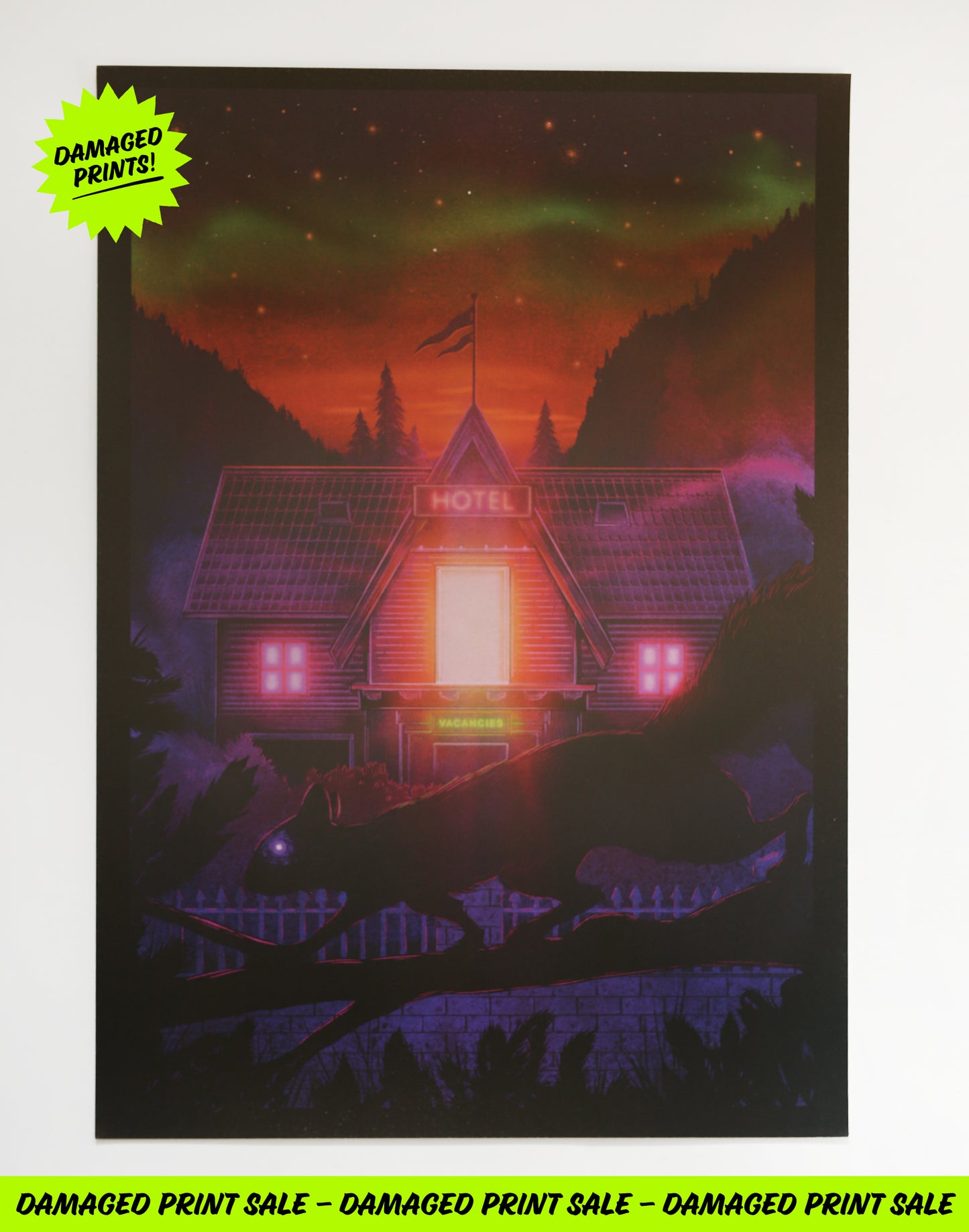Vacancies Art Print | Damaged