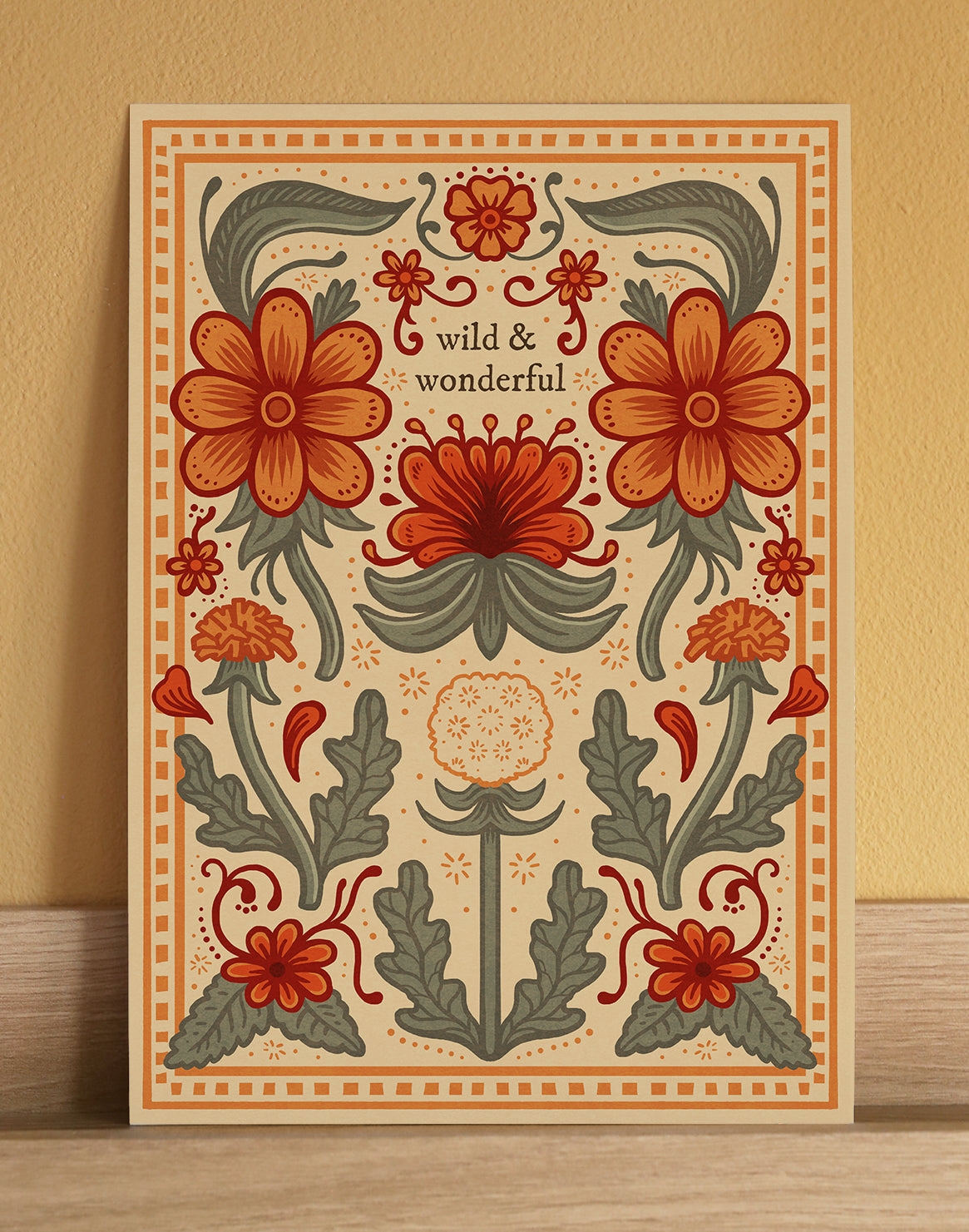 Wild & Wonderful Nursery Art Print