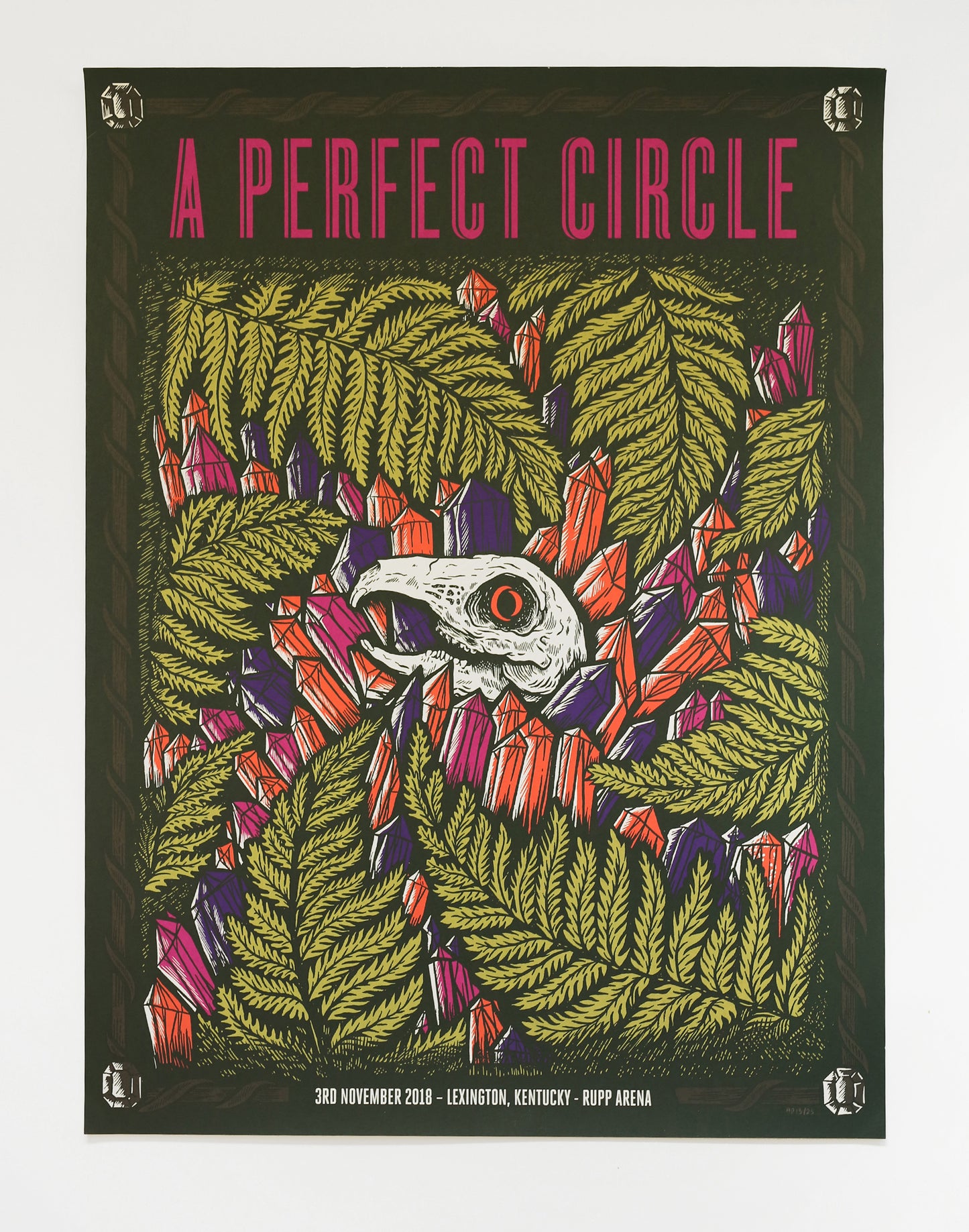 A Perfect Circle | Officially Licenced | 2018 Kentucky - Rupp Arena | Damaged